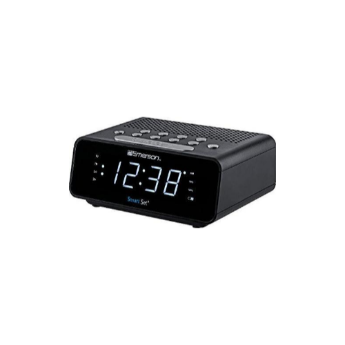Emerson SmartSet Alarm Clock Radio with AM/FM Radio Via Amazon
