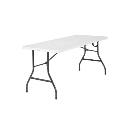 Mainstays 5 Foot Centerfold Folding Table Via Walmart