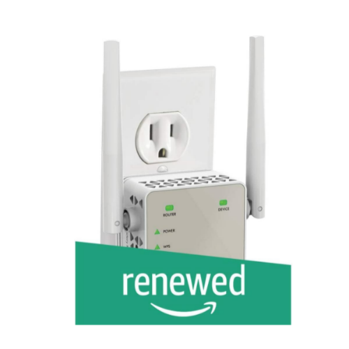 NETGEAR WiFi Range Extender (Renewed) Via Amazon