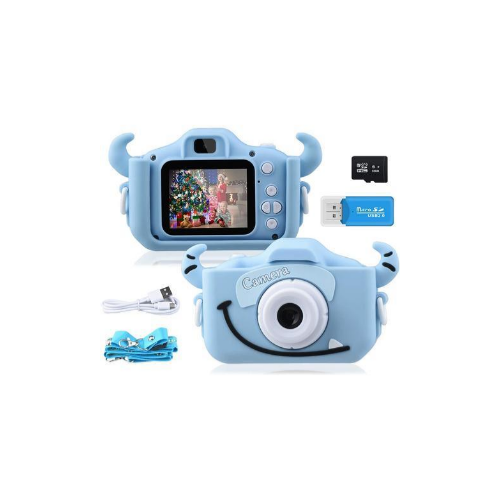 Kids Digital Anti Drop Camera, Includes Games, Photo Frame Options, 32GB SD Card Via Amazon