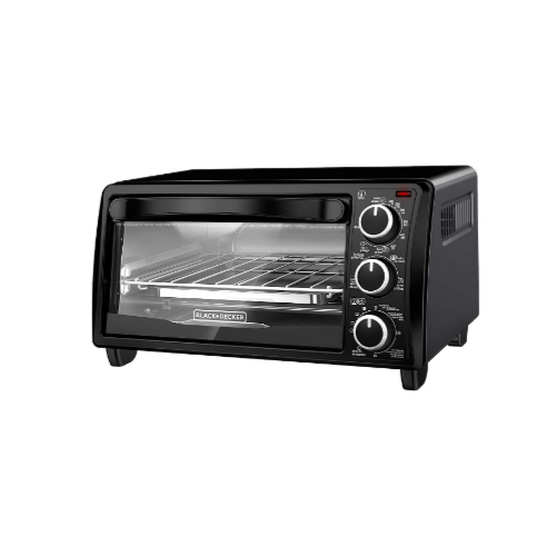 Black+Decker Toaster Oven, 4-Slice Via Amazon