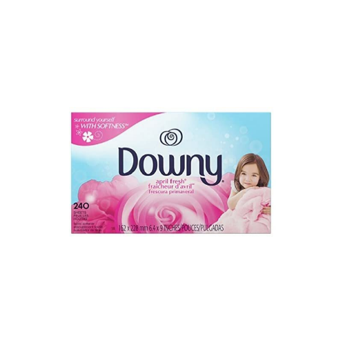 Downy Fabric Softener Dryer Sheets, April Fresh, 240 count Via Amazon