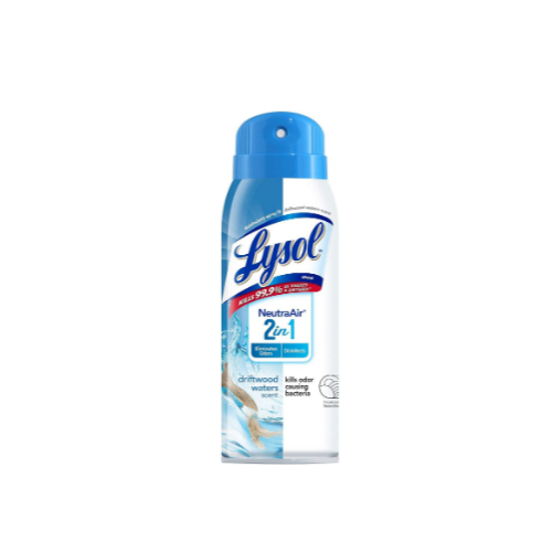 Lysol Neutraair Spray, Driftwood Waters, 10 Ounce via Amazon