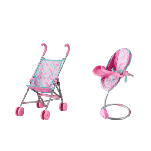 My Sweet Love Umbrella Stroller for 18" Dolls via Walmart