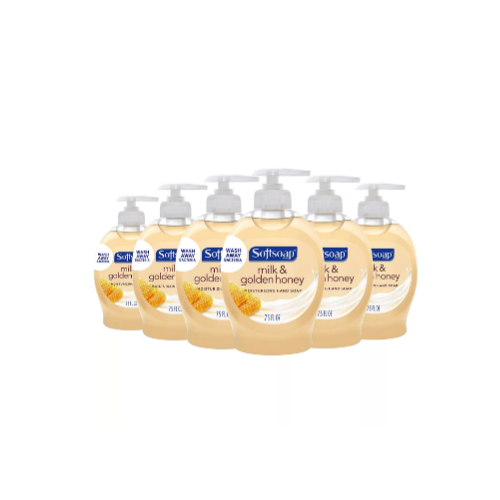 6 Bottles Of Softsoap Moisturizing Liquid Hand Soap Via Amazon