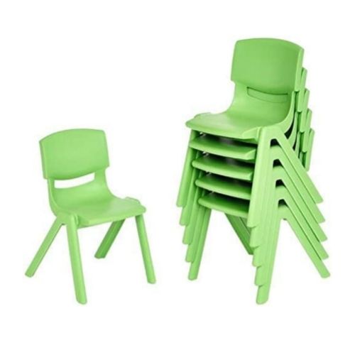 6-Pack 12 Inch School Classroom Stack Resin Chair Via Amazon