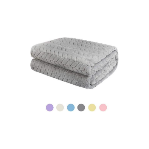 Baby Blanket Soft Cozy Fuzzy (Many Colors) Via Amazon