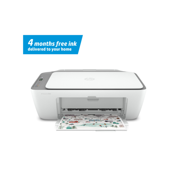 HP DeskJet All-in-One Wireless Color Inkjet Printer With 4 Months Free Ink Via Walmart