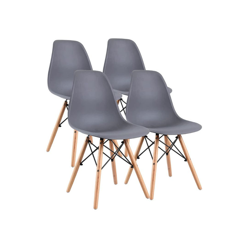 4-Pack Modern Dining Chair Set Via Amazon