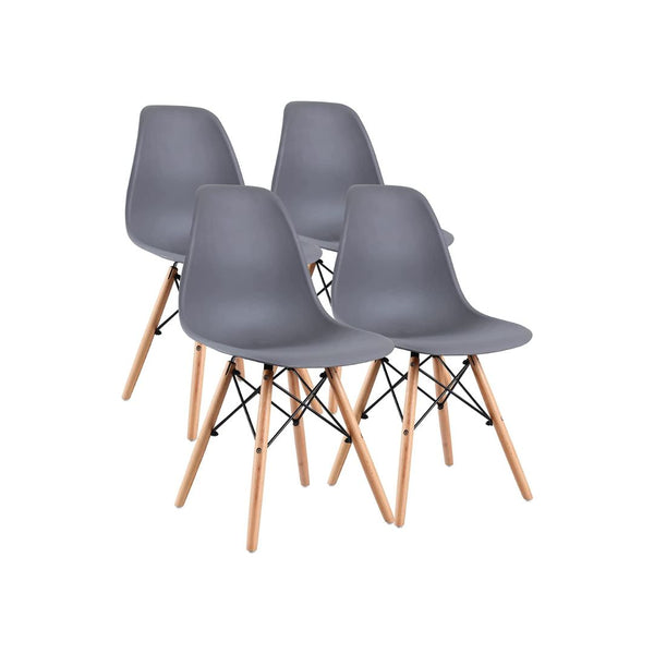 4-Pack Modern Dining Chair Set Via Amazon