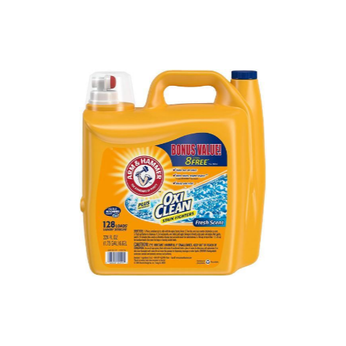 2 Arm & Hammer OxiClean Fresh Scent Liquid Laundry Detergent, 128 loads ($9.47 Each) Via Amazon