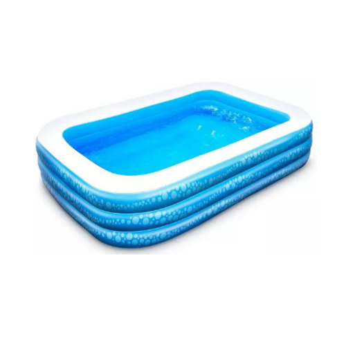 5 Star Inflatable Pool, Family Swimming Pool 95" X 56" X 21" Via Amazon