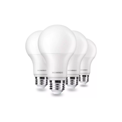 4 Pack 60 Watt LED Light Bulbs Via Amazon