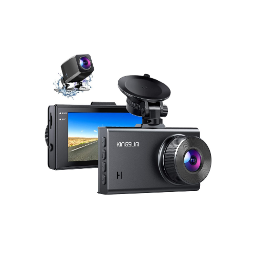 2.5K Dual Dash Cam,  Front and Rear Camera Via Amazon