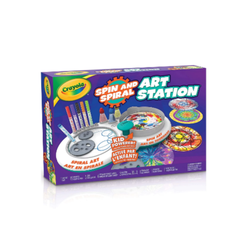 Crayola Spin & Spiral Art Station, DIY Crafts Via Amazon