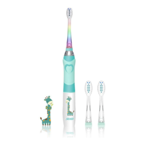 Kids Electric Sonic Toothbrush + Accessories Via Amazon