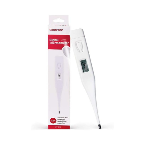 Digital Fever Thermometer Oral, Rectal, Underarm, Waterproof, Via Amazon