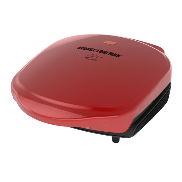 George Foreman 2-Serving Classic Plate Electric Indoor Grill and Panini Press Via Walmart