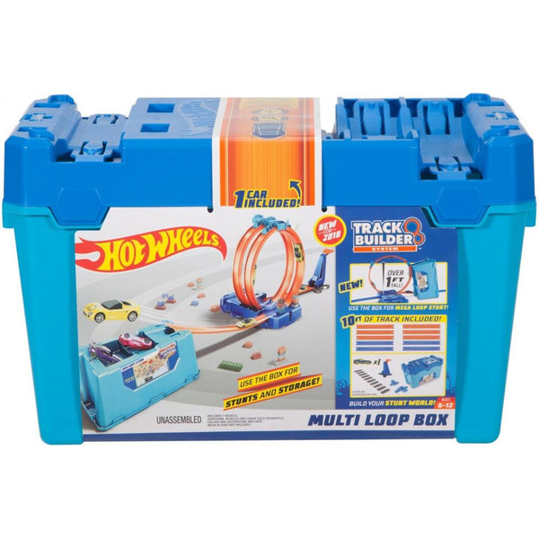 Hot Wheels Track Builder Multi Loop Stunt Box Via Walmart