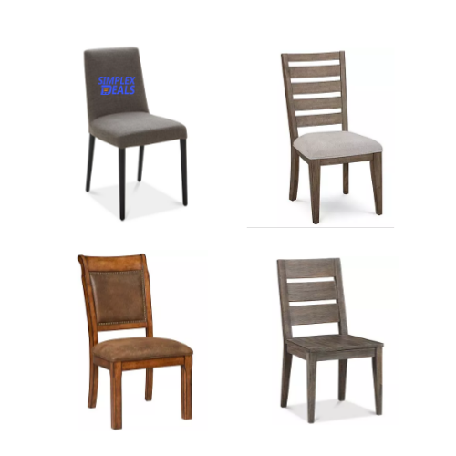 Closeout! Dining Side Chairs Via Macy's