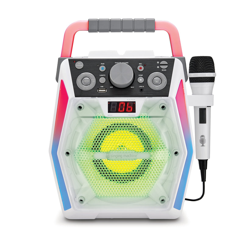 Singing Machine Glow, Bluetooth CDG Karaoke Machine Via Walmart