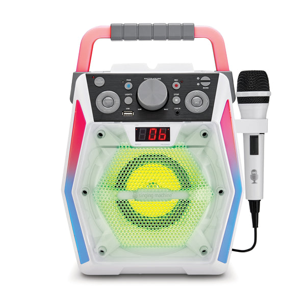 Singing Machine Glow, SML2200, Bluetooth CDG Karaoke Machine Via Walmart