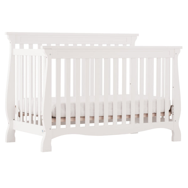 Storkcraft Carrara 4 in 1 Convertible Crib White Via Walmart