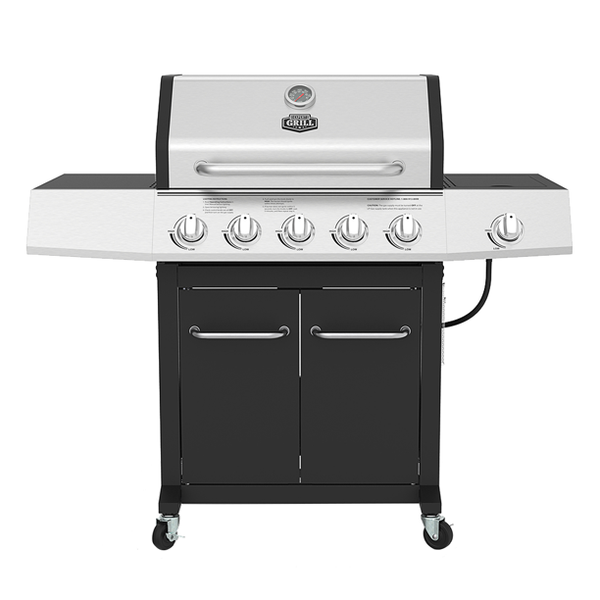 Expert Grill 5 or 6 Burner Gas Grill With Side Burner Via Walmart