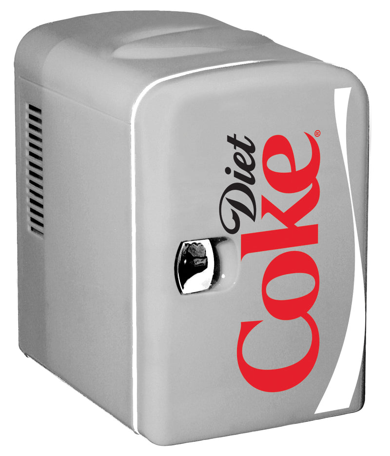 Diet Coke Personal 6 Can Mini Fridge with Warming, Via Walmart