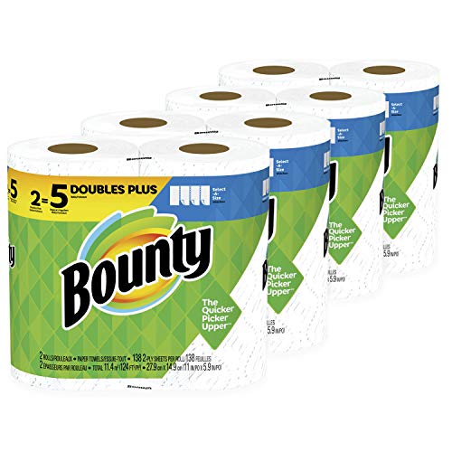24 Select-A-Size (60 Regular) Rolls Of Bounty Paper Towels Via Amazon