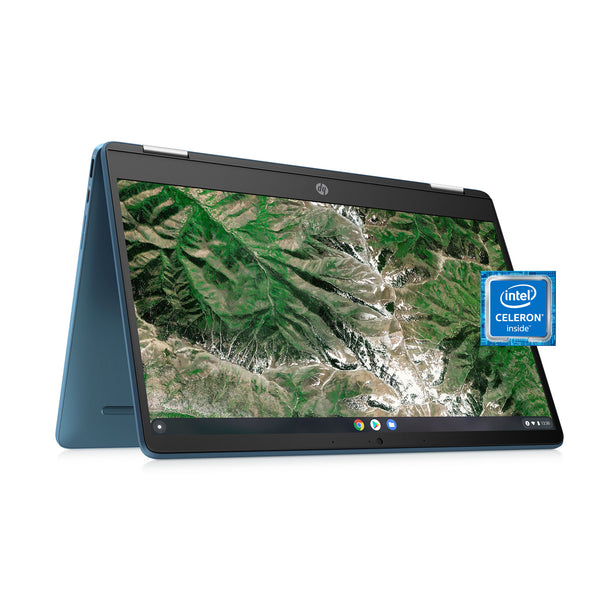 HP 14" 2-in-1 Touch Teal Chromebook Via Walmart