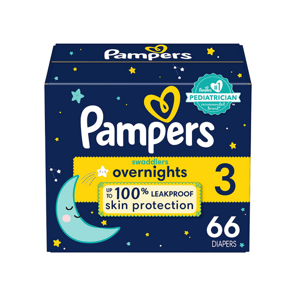 Pampers Swaddlers Overnights Diapers On Sale Via Amazon simplexdeals