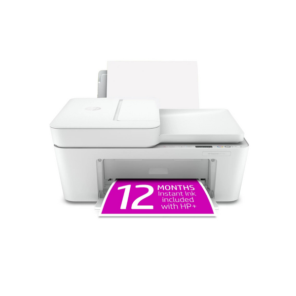 Fre Ink HP DeskJet All-in-One Wireless Color Inkjet Printer with 12 Months FRE ...