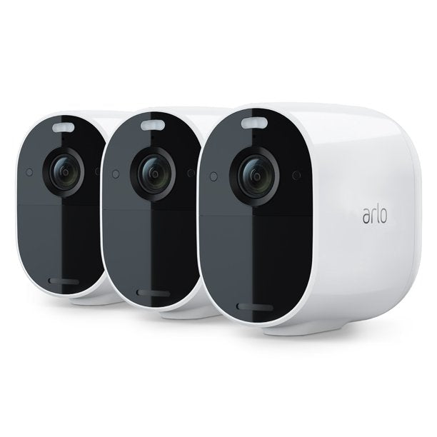 3 Pack Arlo Essential Spotlight Wireless Security Camera Via Walmart