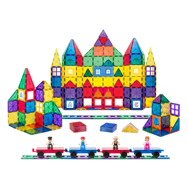 Best Choice Products 250-Piece Kids Stem 3D Magnetic Building Block Via Walmart