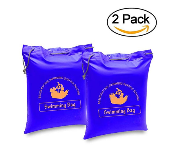 2 Pack Waterproof Swimming Bag Via Amazon SALE $7.92 Shipped! (Reg. Price $19.80)