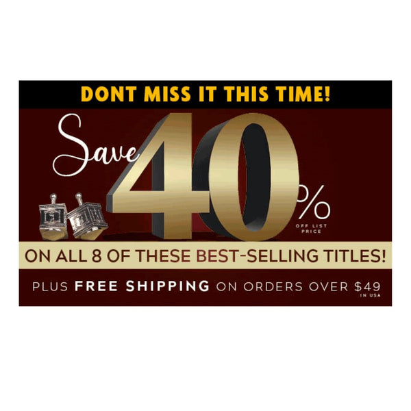 40% Off Artscroll Chumash, Nevi’im and Kesuvim, Kitzur Shulchan Aruch, The Weekly Parashah & More