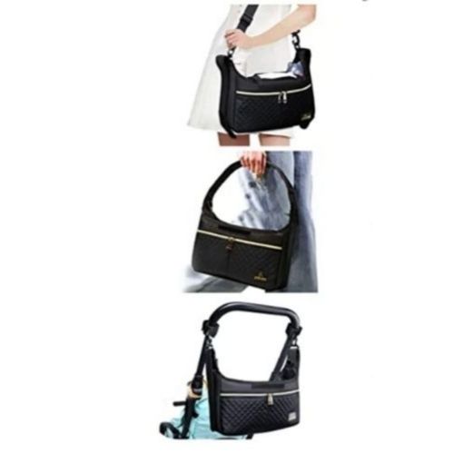 Universal Stroller Organizer Bag with Cup Holder