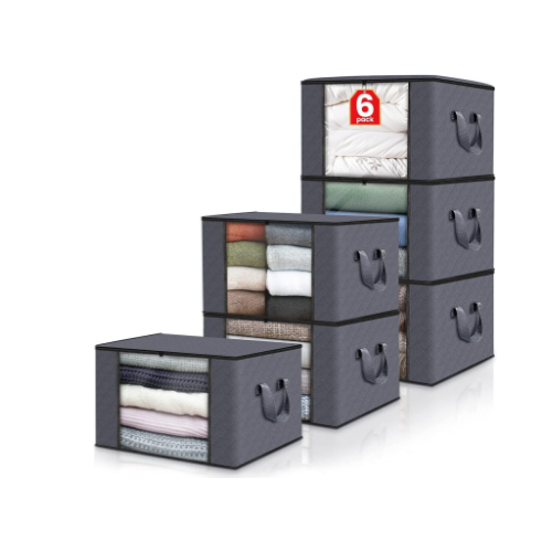6-Pack Clothes Storage Via Amazon