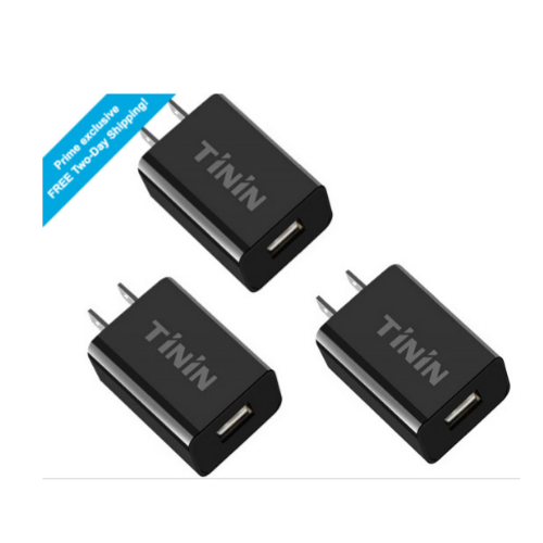 3 Pack Quick Charge 3 USB-A 18W Wall Charging Adapter Via Woot