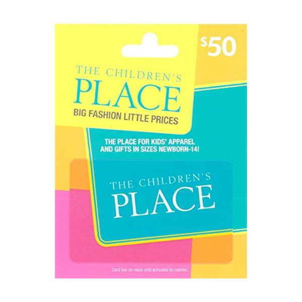 The Children's Place Gift Card Via Amazon