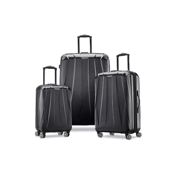 Samsonite Hardside Expandable 3 Piece Luggage Set With USB Power Port Via Amazon