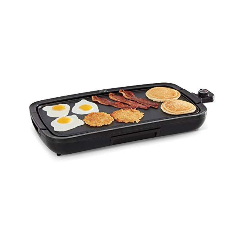 DASH Deluxe Everyday Electric Griddle with Dishwasher Safe Removable Nonstick Cooking Plate
