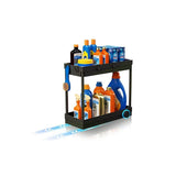 Multi-Purpose 2-Tier Under Sink Organizer Via Amazon