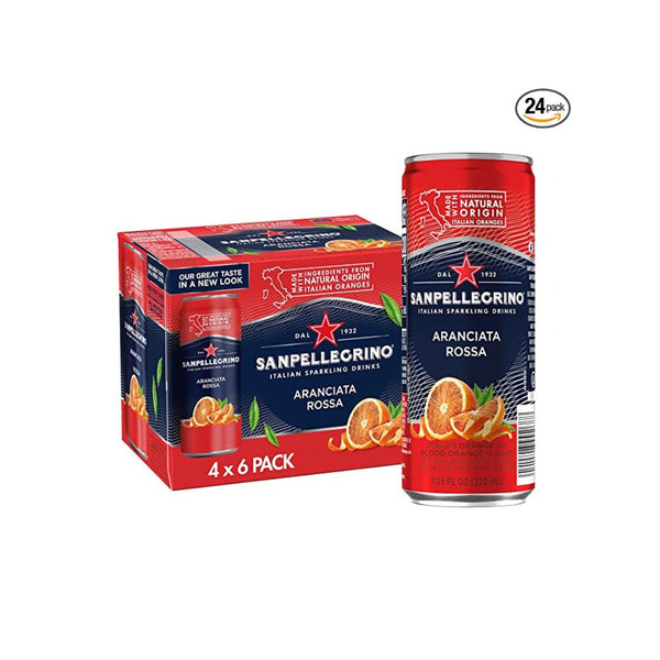 24-Pack Sanpellegrino Italian Sparkling, Orange and Blood Orange Via Amazon