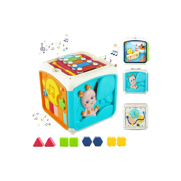 7 in 1 Activity Cube Toy for Baby, Via Amazon