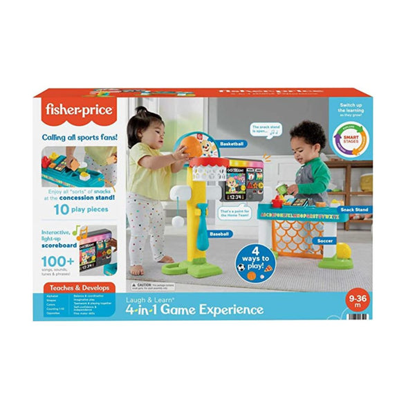 Fisher-Price 4-In-1 Game Sports Activity Center With Smart Stages