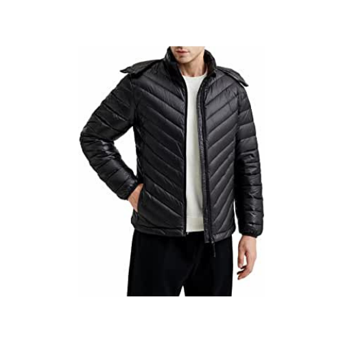 Men's Down Jacket Winter Coat with Hood
Via Amazon