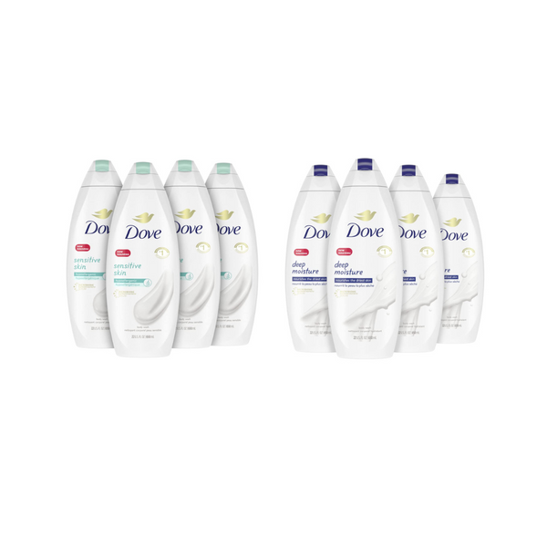 4 Bottles of Dove Deep Moisture Body Wash
Via Amazon
