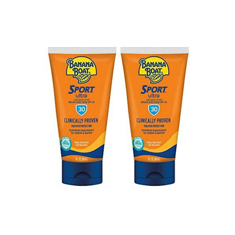 2-Pack Banana Boat Sport Ultra Sunscreen Lotion Via Amazon